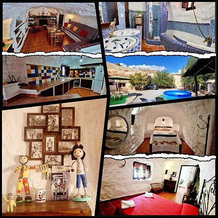 Casa Cueva Cascamorras "Capricho Andaluz" Baza Eksteriør billede
