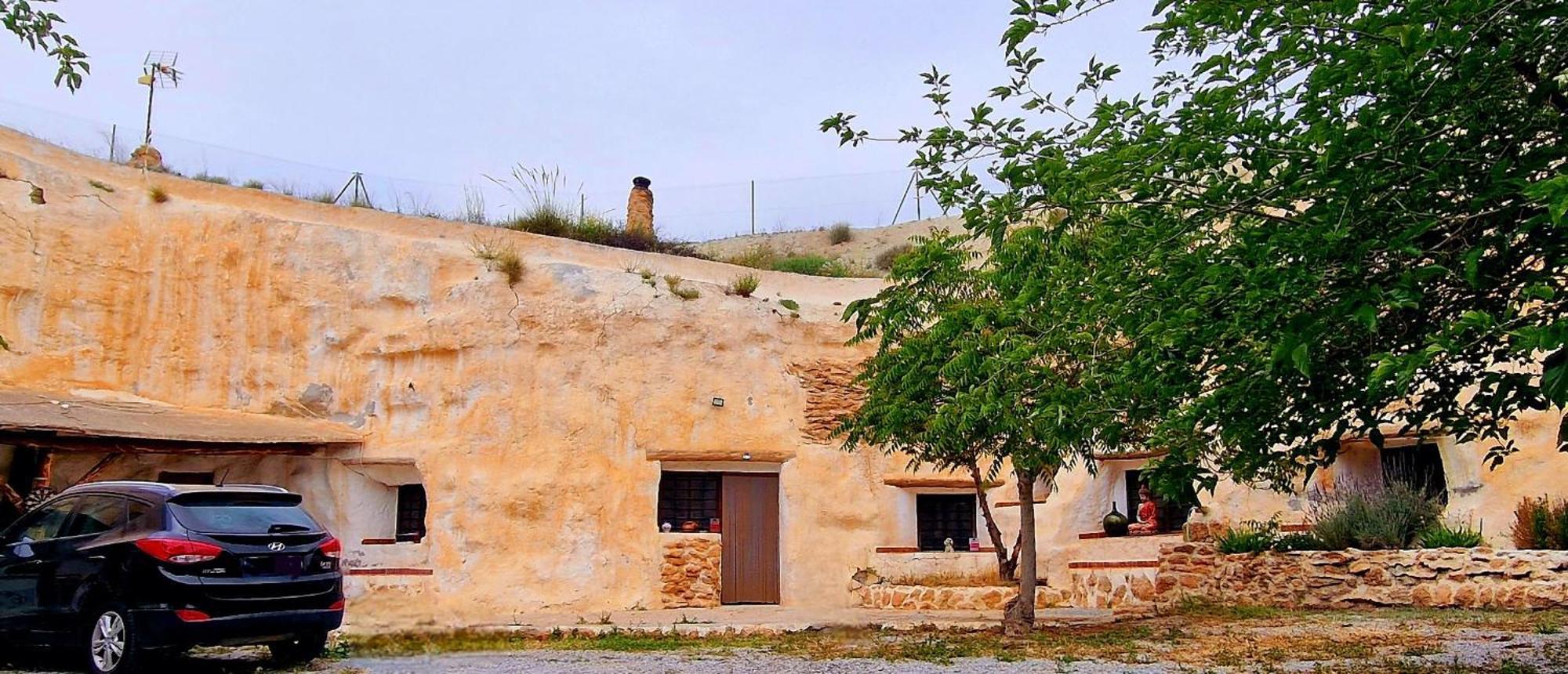 Casa Cueva Cascamorras "Capricho Andaluz" Baza Eksteriør billede