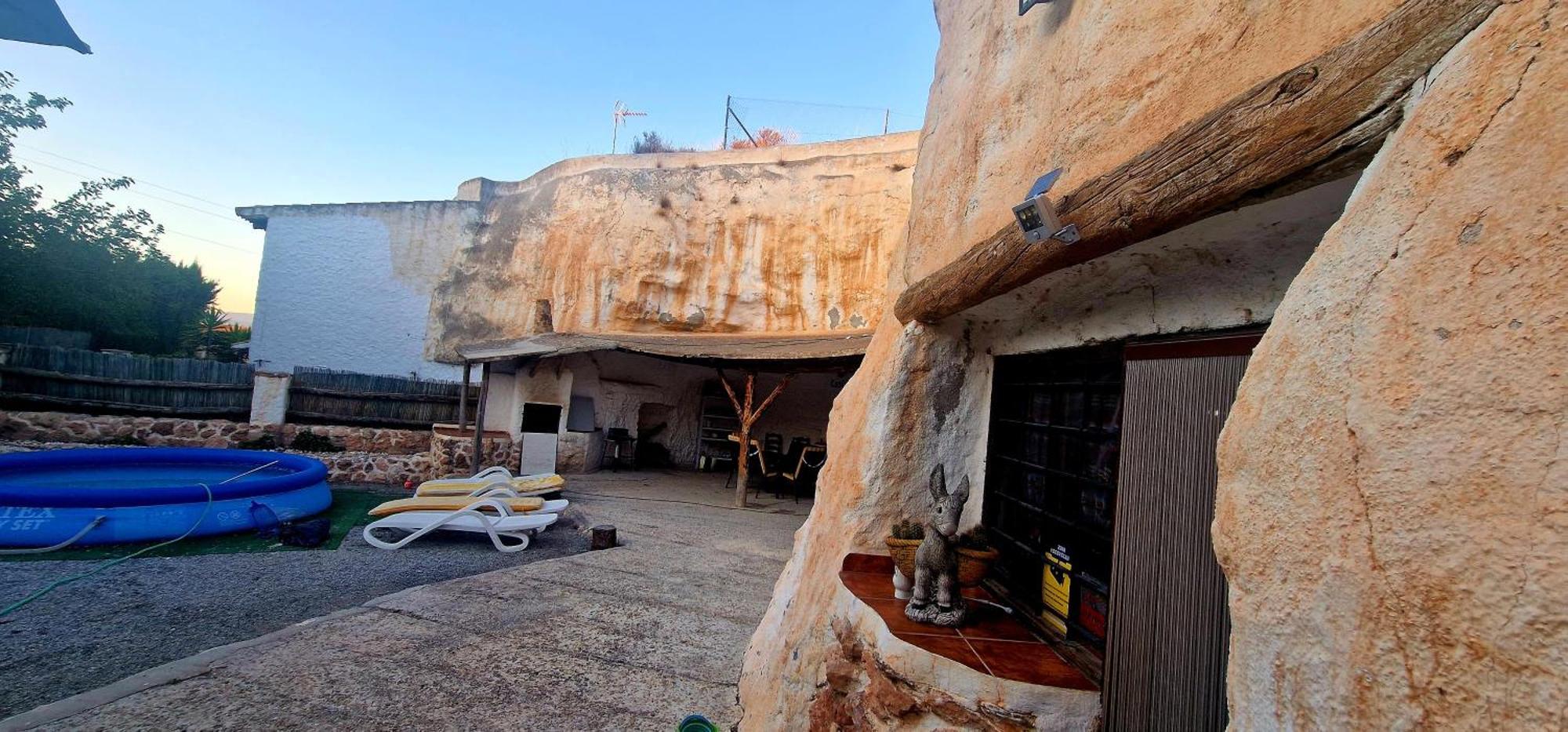 Casa Cueva Cascamorras "Capricho Andaluz" Baza Eksteriør billede