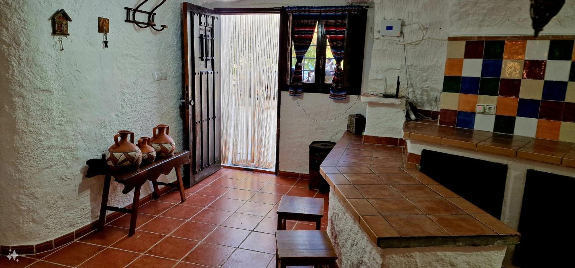Casa Cueva Cascamorras "Capricho Andaluz" Baza Eksteriør billede
