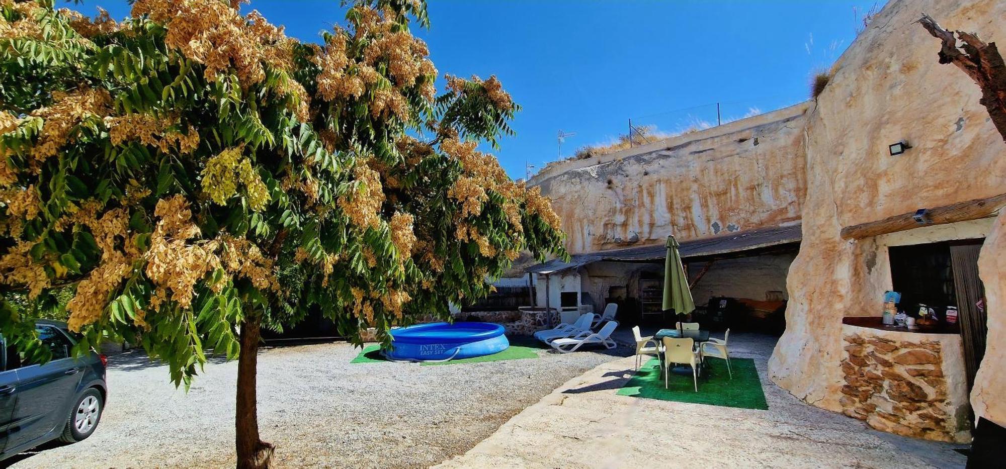 Casa Cueva Cascamorras "Capricho Andaluz" Baza Eksteriør billede