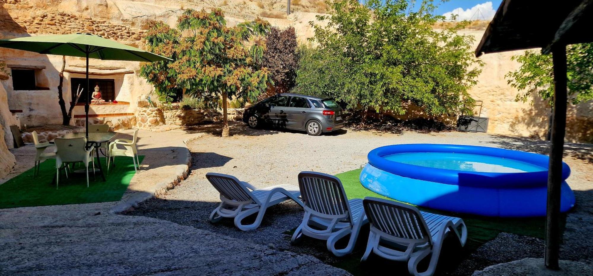 Casa Cueva Cascamorras "Capricho Andaluz" Baza Eksteriør billede