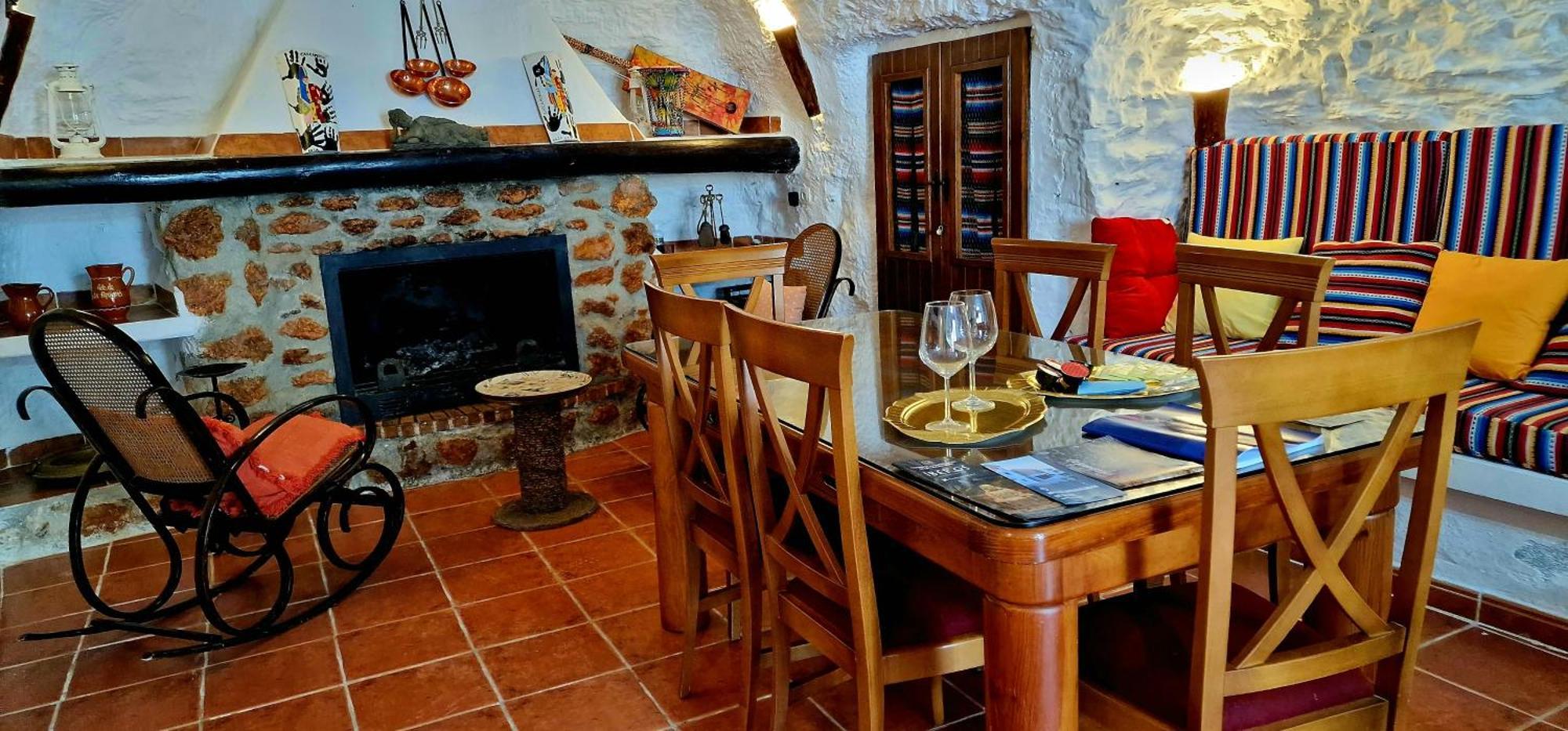 Casa Cueva Cascamorras "Capricho Andaluz" Baza Eksteriør billede