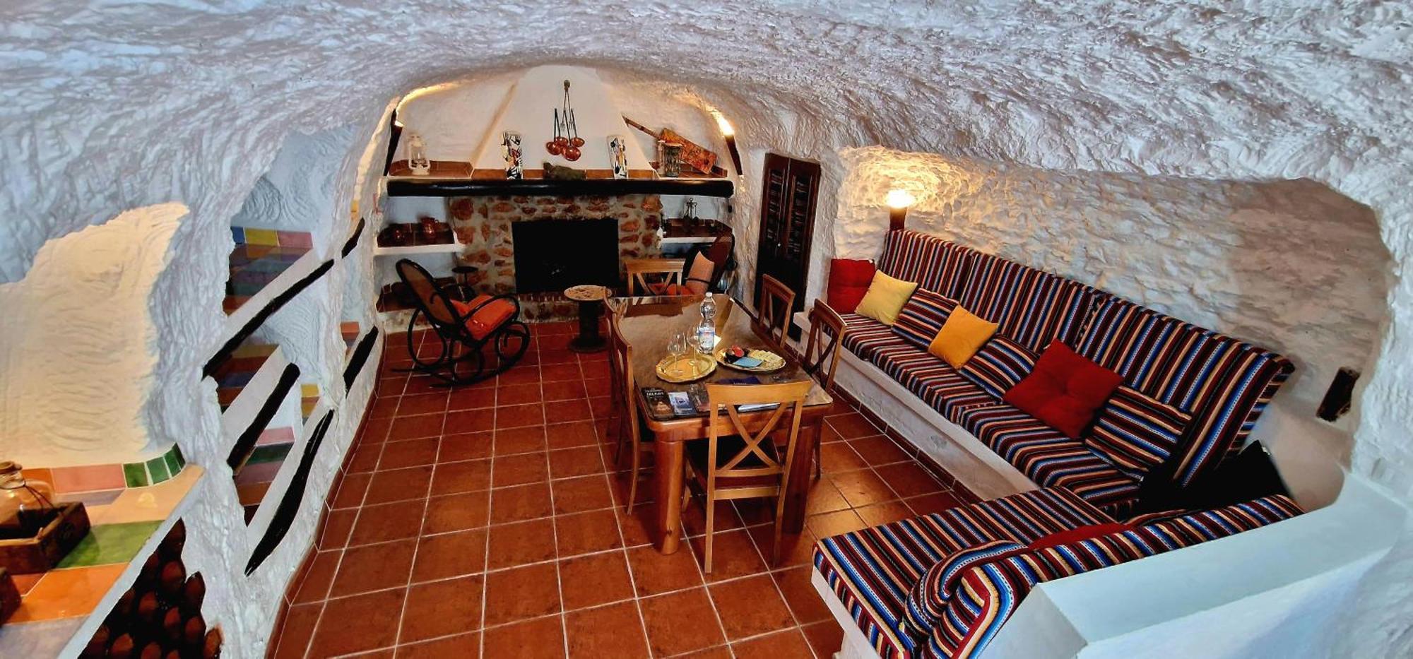 Casa Cueva Cascamorras "Capricho Andaluz" Baza Eksteriør billede
