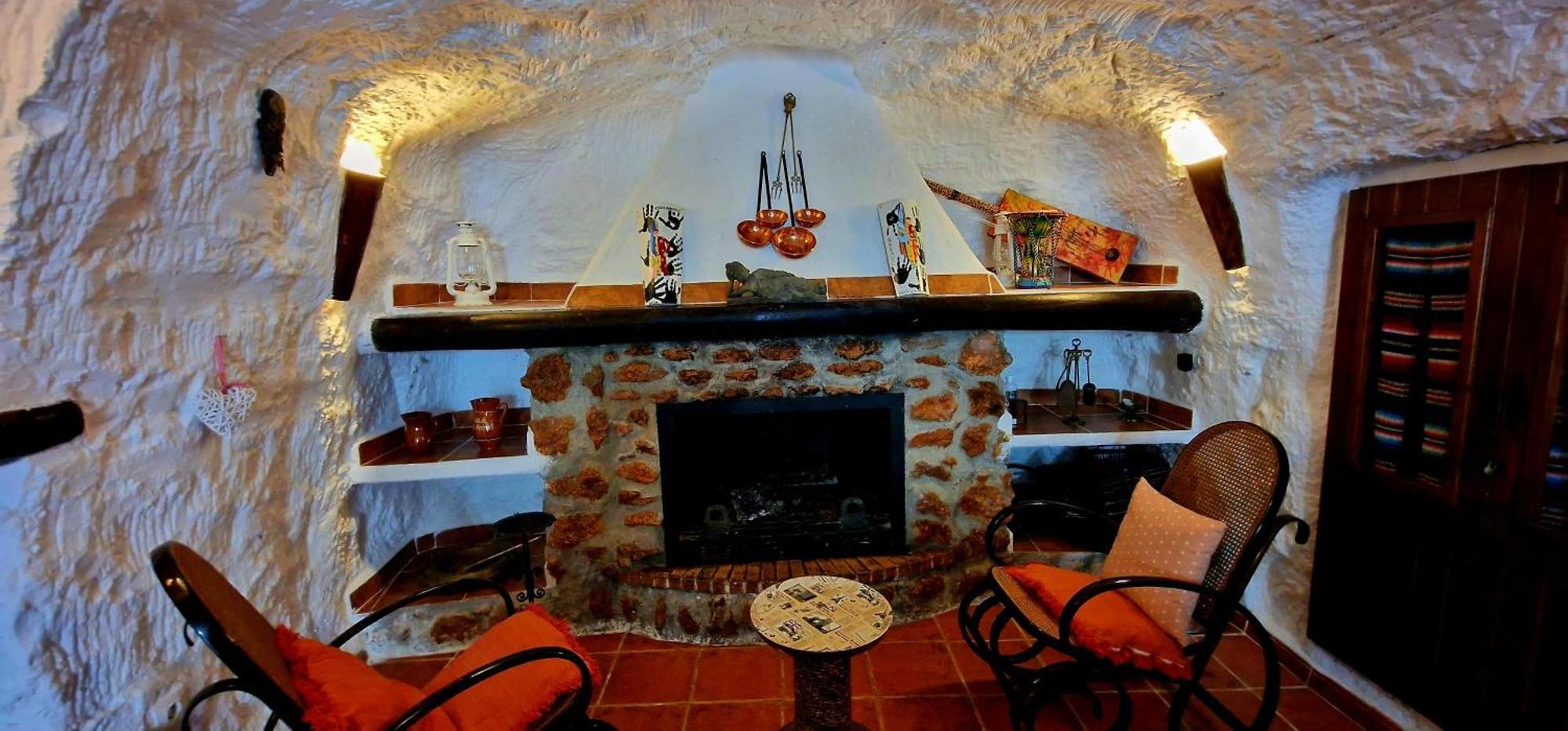 Casa Cueva Cascamorras "Capricho Andaluz" Baza Eksteriør billede