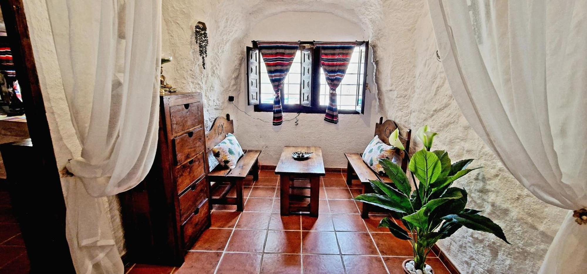 Casa Cueva Cascamorras "Capricho Andaluz" Baza Eksteriør billede