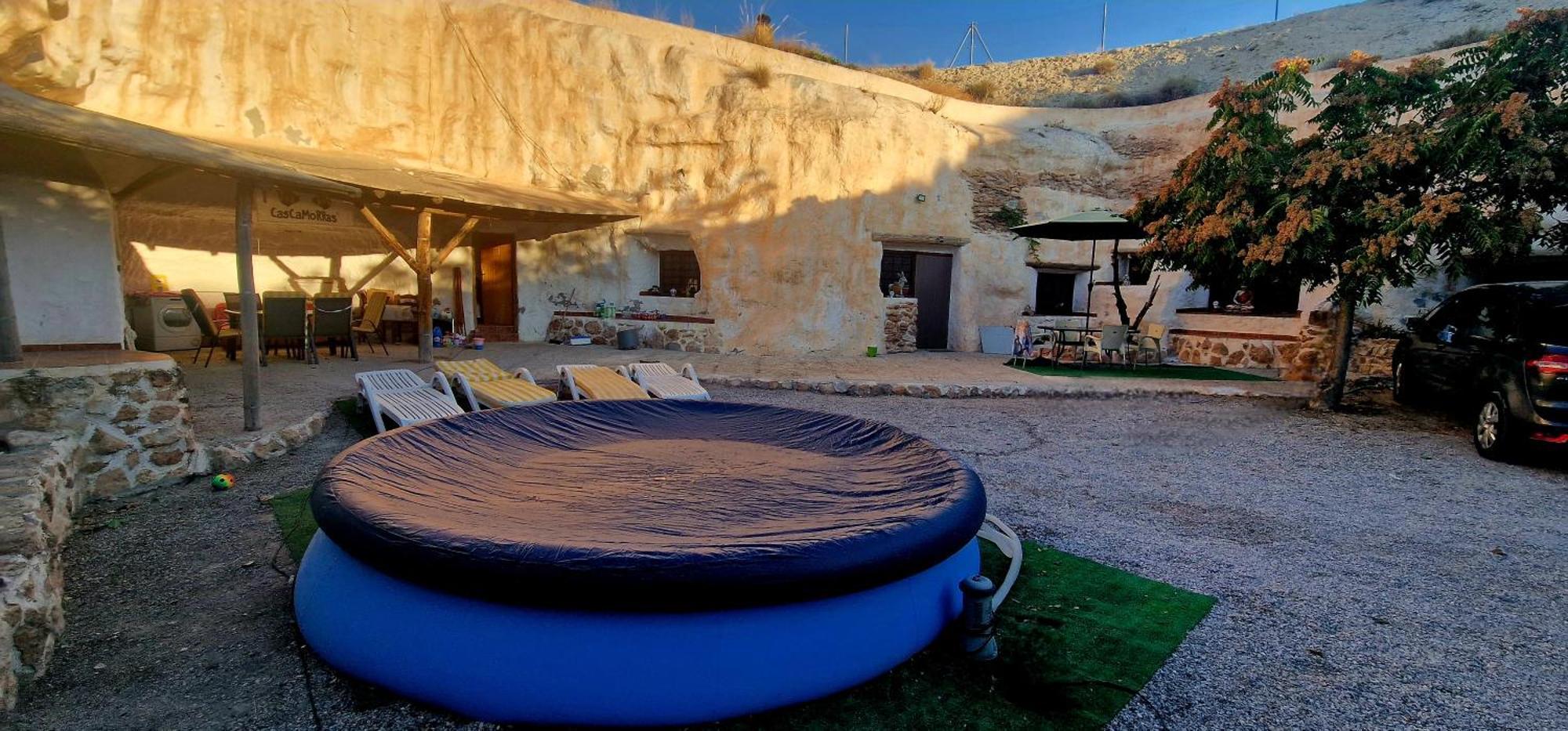 Casa Cueva Cascamorras "Capricho Andaluz" Baza Eksteriør billede