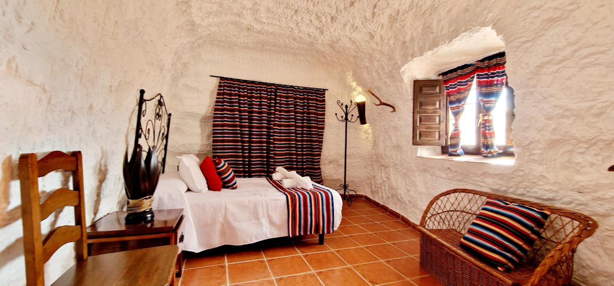 Casa Cueva Cascamorras "Capricho Andaluz" Baza Eksteriør billede