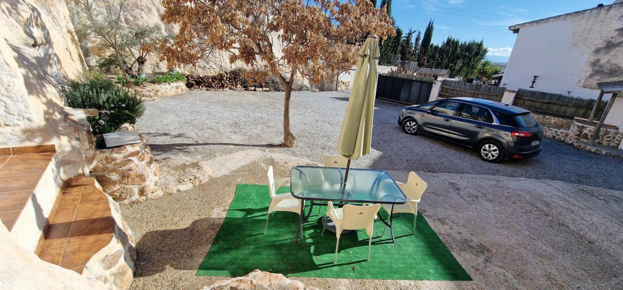 Casa Cueva Cascamorras "Capricho Andaluz" Baza Eksteriør billede